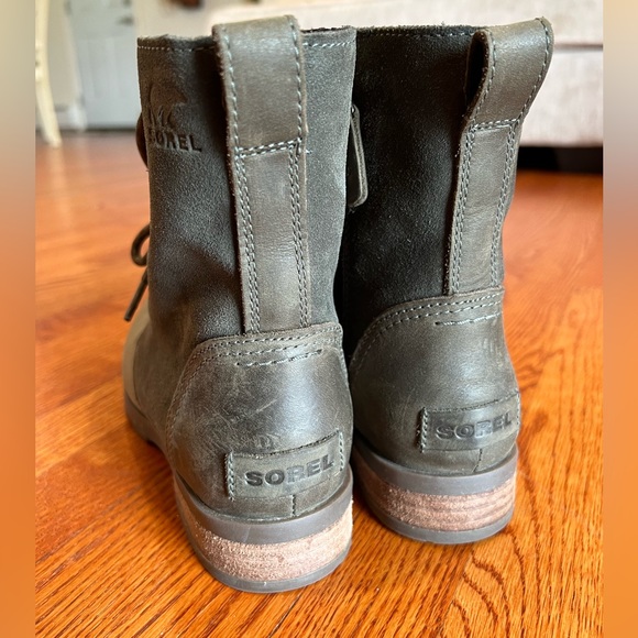 SOREL Green Combat Boots (WATERPROOF) - Picture 7 of 7